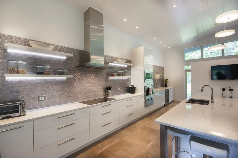 Custom kitchen cabinets installed by Abatiello Design Center Rutland